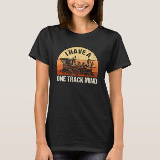 Camiseta Tengo Un Modelo De Motor Retro De Tren De Una Pist