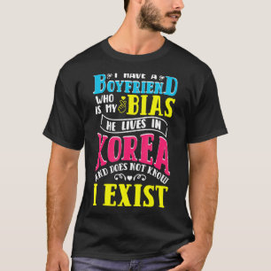 Camiseta Tengo Un Novio Chica Kpop Kdrama coreano