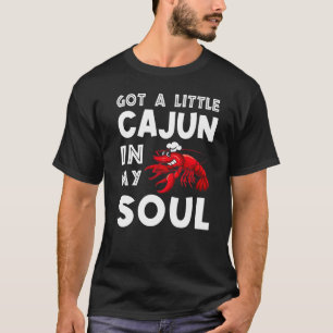 Camiseta Tengo Un Pequeño Cajún En Mi Fu De Langosta De Alm