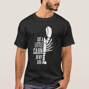 Camiseta Tengo Un Pequeño Cajún En Mi Soul Luisiana Crawfis