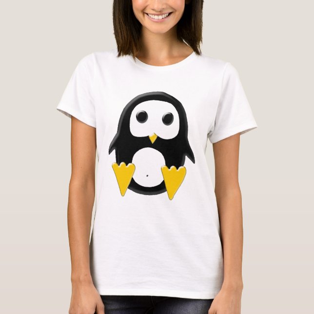 Camiseta ¡Tengo un pingüino en mi camisa! (Anverso)