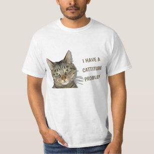 Camiseta ¡Tengo un problema de altura! personalizado lindo