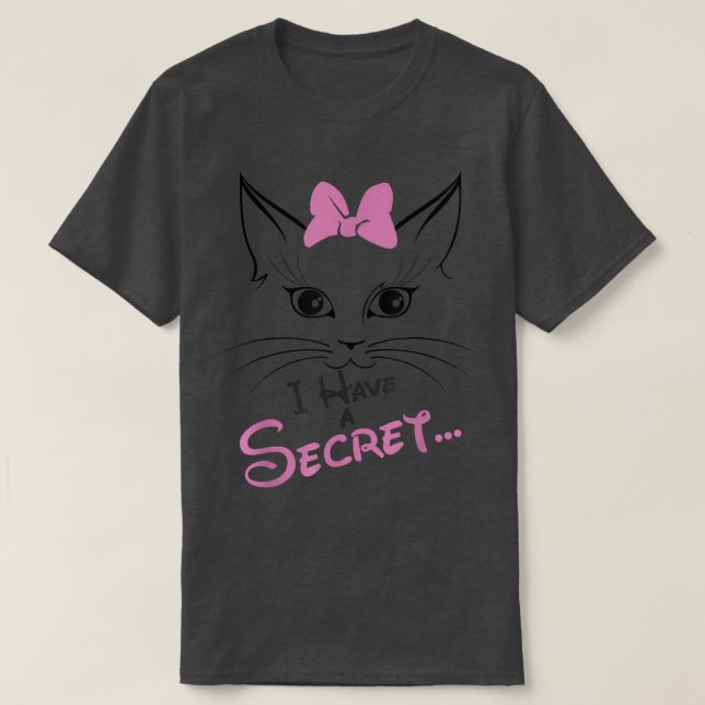 Camiseta Tengo Un Secreto Que Voy A Ser Una Hermana Grande. (Diseño del anverso)