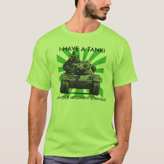 CAMISETA ¡TENGO UN TANQUE! ,