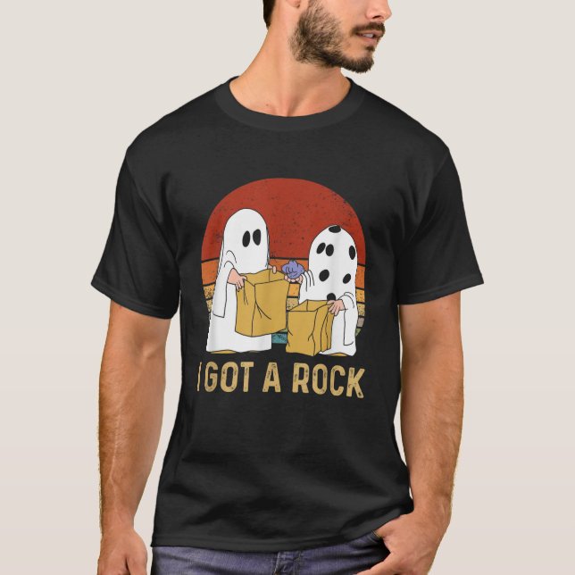 Camiseta Tengo Un Truco De Camisas De Rock Para Halloween O (Anverso)