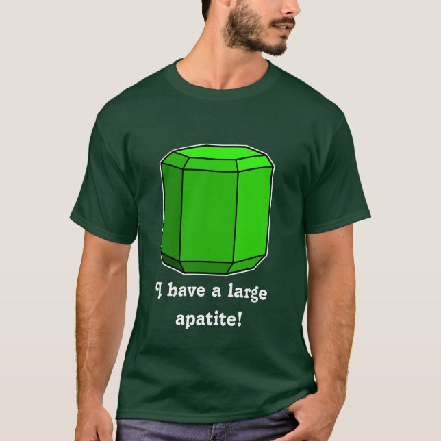 Camiseta ¡Tengo una apatita grande! (Anverso)