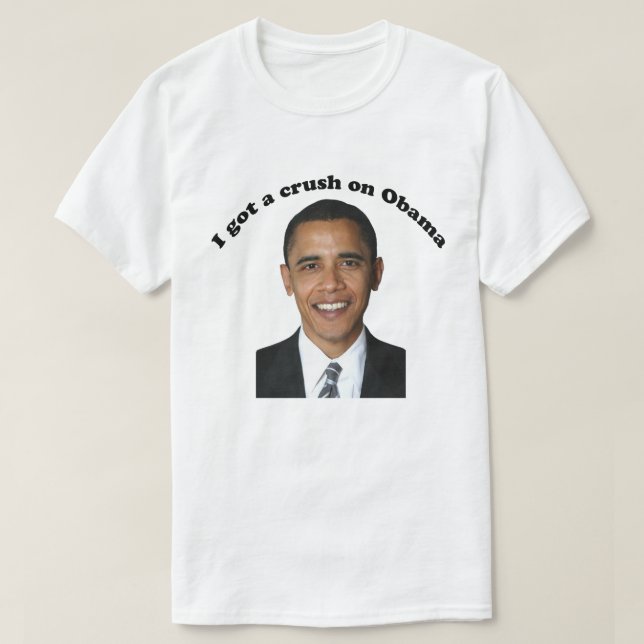 Camiseta Tengo Una Aplausos Con El Chica De Obama (Diseño del anverso)