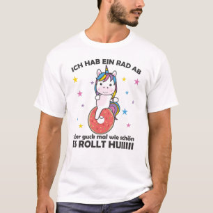 Camiseta Tengo Una Bicicleta - Dulce Unicornio Donut Unicyc