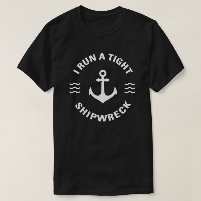 Camiseta Tengo Una Cita De Papá Noel De Shipwreck. (Diseño del anverso)