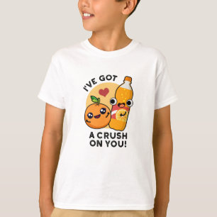 Camiseta Tengo una compasión por ti Naranja gracioso Pop Pu