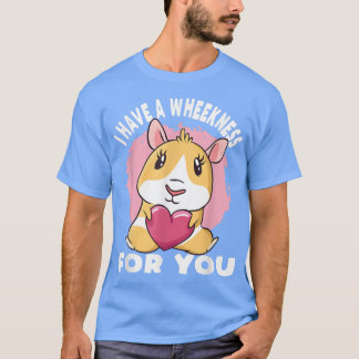 Camiseta Tengo Una Debilidad Para Usted Cerdo De Guinea 276