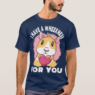 Camiseta Tengo Una Debilidad Para Usted Guinea Pig741