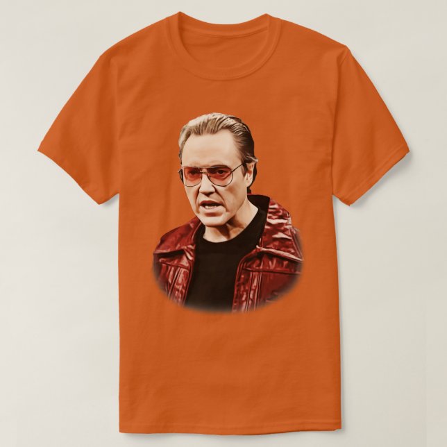 Camiseta TENGO UNA FIEBRE Christopher Walken Más Cowbell (Diseño del anverso)