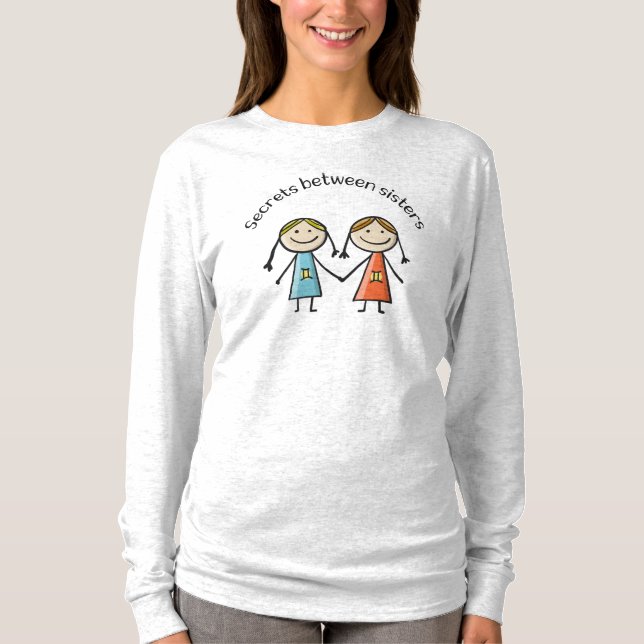 Camiseta Tengo Una Hermana Grande Secreta (Anverso)