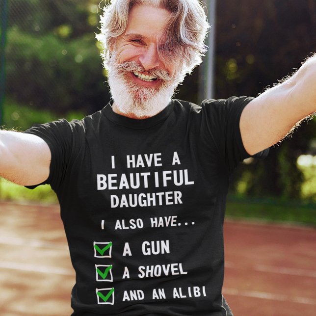 Camiseta Tengo Una Hija Hermosa (Subido por el creador)