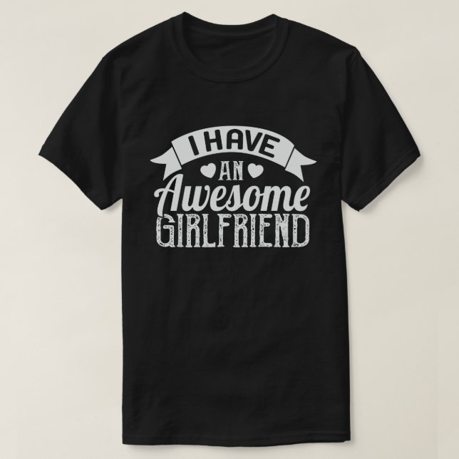 Camiseta Tengo Una Maravillosa Novia El día de San Valentín (Diseño del anverso)