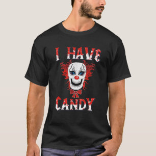 Camiseta Tengo Una Máscara Espinosa De Payaso Con Vestiment