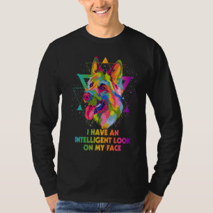 Camiseta Tengo una mirada inteligente en mi rostro Pastor A
