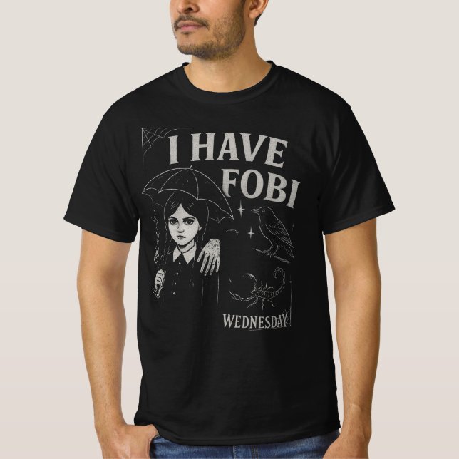 Camiseta Tengo una película de citas del miércoles de FOBI (Anverso)
