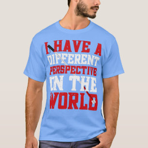 Camiseta Tengo una perspectiva diferente del mundo Braill