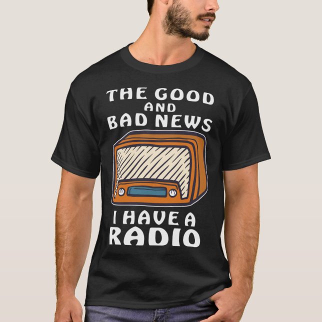 Camiseta TENGO UNA Radio Transmisora De Mensajes De RADIO (Anverso)