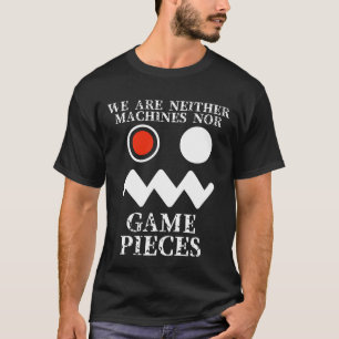 Camiseta Tengoku Daimakyou no somos máquinas ni juegos