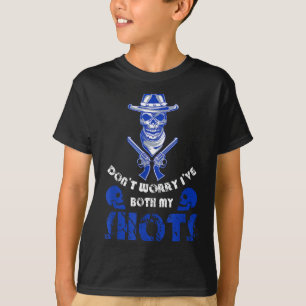 Camiseta Tenia los dos disparos estética alternativa gótica