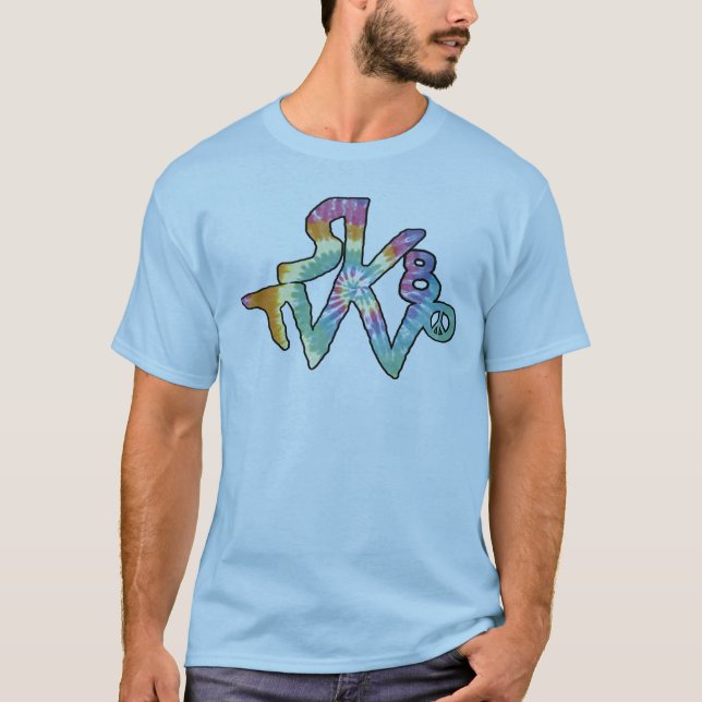 Camiseta teñido anudado (Anverso)