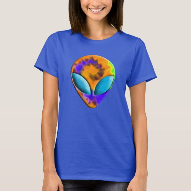 Camiseta Teñido anudado extranjero Trippy (Anverso)