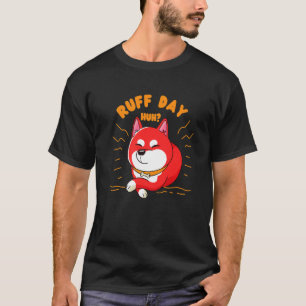 Camiseta Teniendo un Día De Furia, eh Animal Japonés Shiba 
