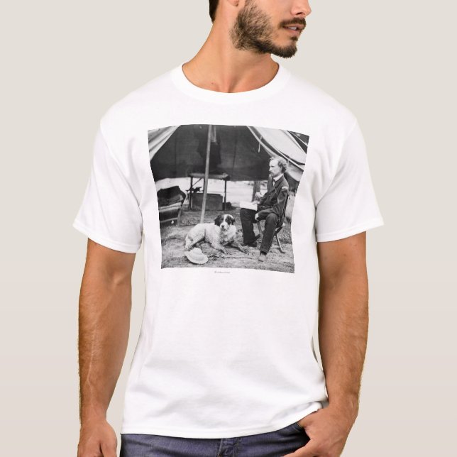 Camiseta Teniente Georger Custer PhotographVirginia (Anverso)