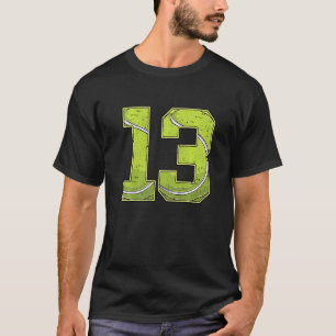 Camiseta Tenis 13.º Chica de cumpleaños 13 años Ol