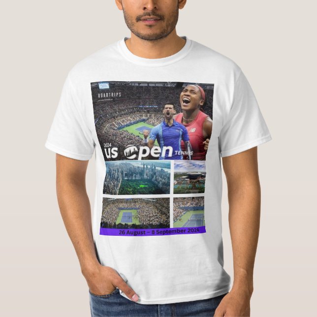 CAMISETA TENIS ABIERTO DE EE. UU. -2024 (Anverso)