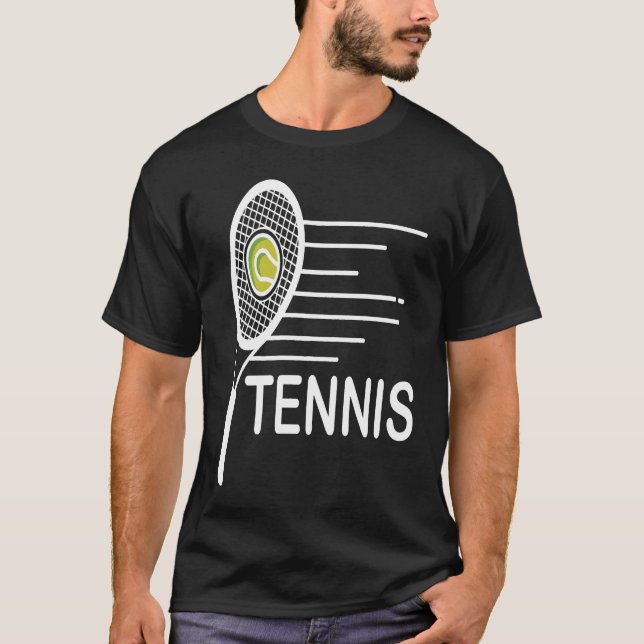 Camiseta Tenis - Amantes del Tenis Design (Anverso)