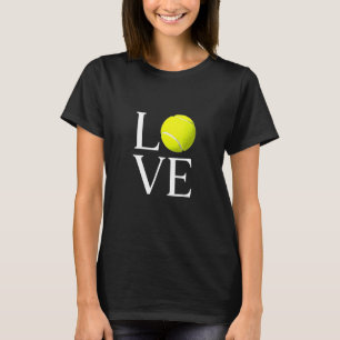 Camiseta Tenis Amo Tenis Amo Tenis Tenis Ball Amor