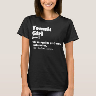 Camiseta Tenis Chica divertida definición Tennis Sport Love