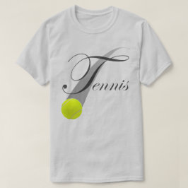 Camiseta Tenis Con Pelota De Tenis