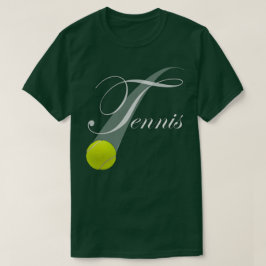 Camiseta Tenis Con Pelota De Tenis