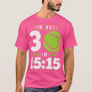 Camiseta Tenis de 30 años, regalo de cumpleaños número 30