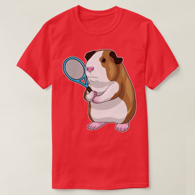 Camiseta Tenis de cerdo guineano (Diseño del anverso)
