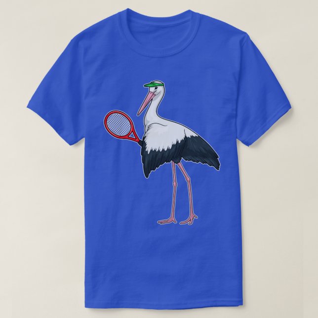 Camiseta Tenis de cigüeña (Diseño del anverso)