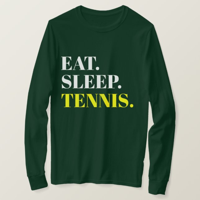 Camiseta Tenis de dormir (Anverso del diseño)