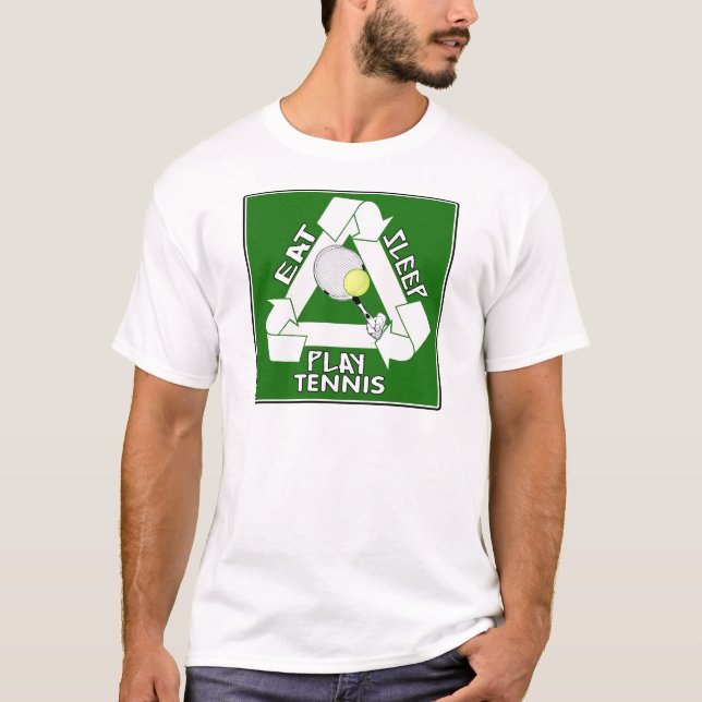 Camiseta ¡TENIS de Eat Sleep Play! (Anverso)