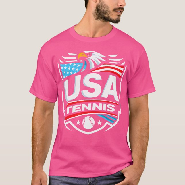 Camiseta Tenis De Estados Unidos (Anverso)