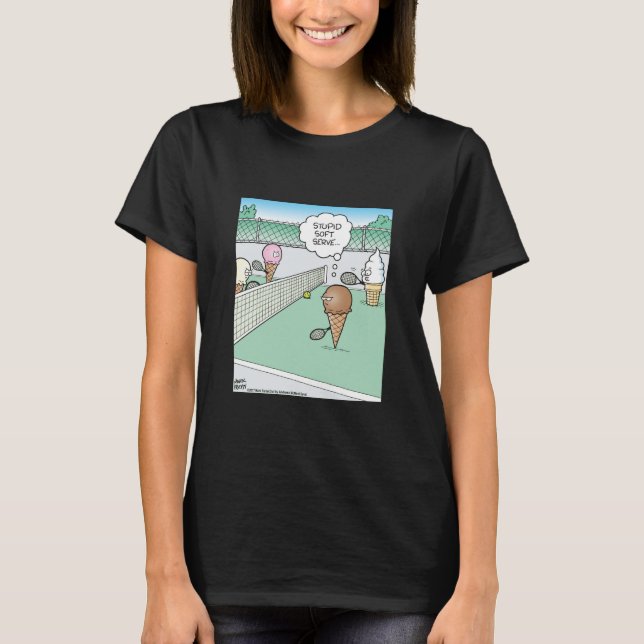 Camiseta Tenis de helado de Soft Serve  (Anverso)
