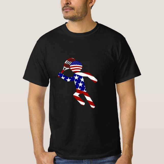 Camiseta TENIS DE HOMBRES Patriotas Estadounidenses (Anverso)
