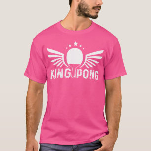Camiseta Tenis de la Mesa King Pong, un divertido ping pong