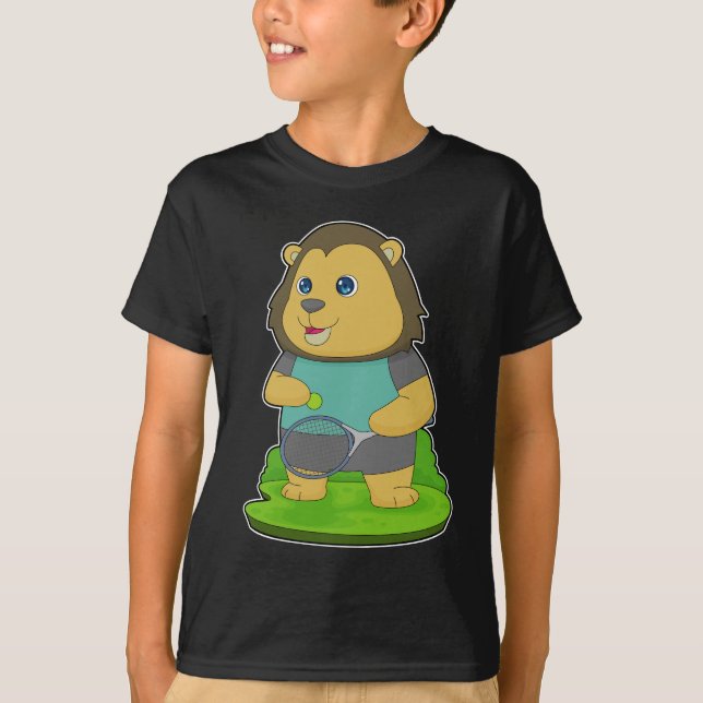 Camiseta Tenis de león (Anverso)
