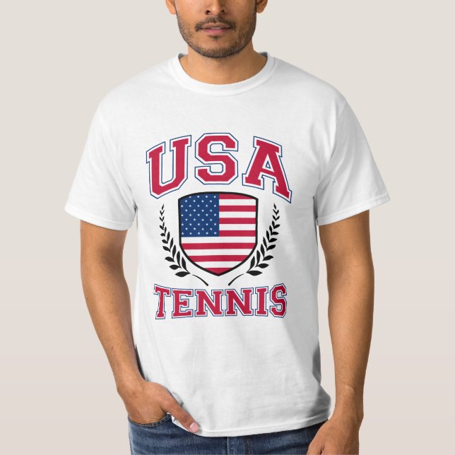 Camiseta Tenis de los E.E.U.U. (Anverso)