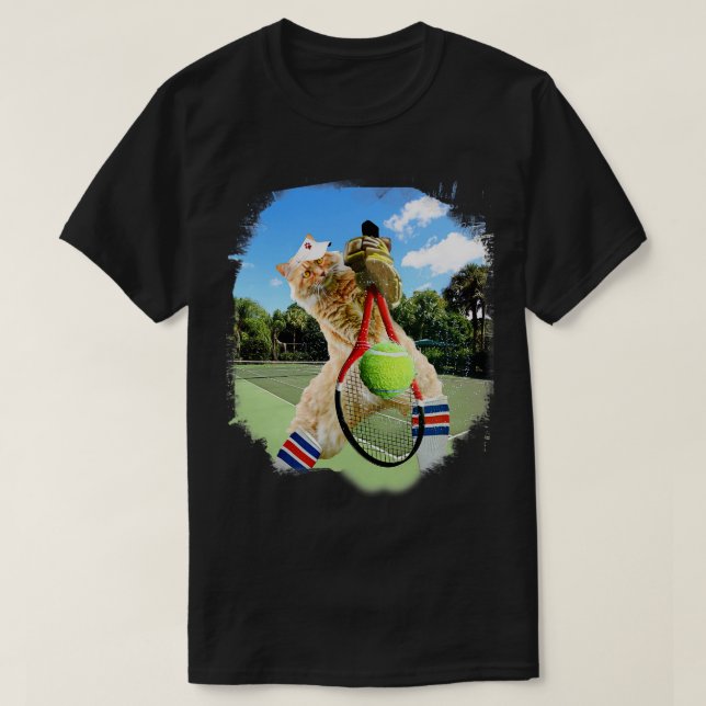 Camiseta Tenis de Maine Coon (Diseño del anverso)